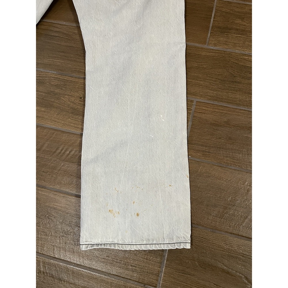 COOGI Men's Australia Jeans Size 42x35 Embroidered Logo Gray Denim Distressed - Picture 12 of 16
